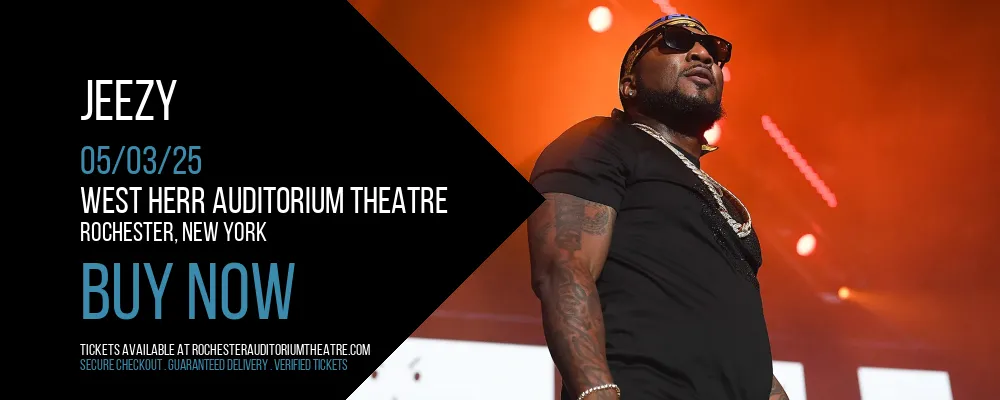 Jeezy at West Herr Auditorium Theatre