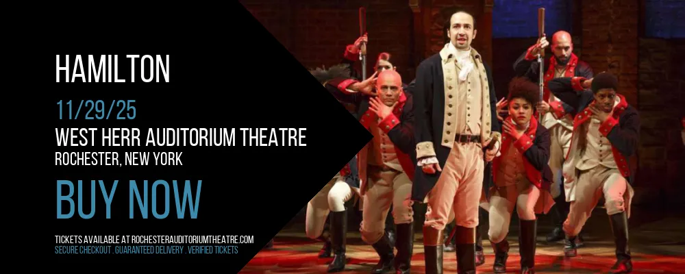 Hamilton at West Herr Auditorium Theatre